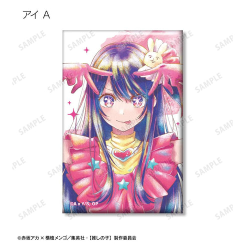 《【我最爱的孩子】》收藏卡 Ani-Art aqua label 方形徽章(单位/盒)【202608 再版】