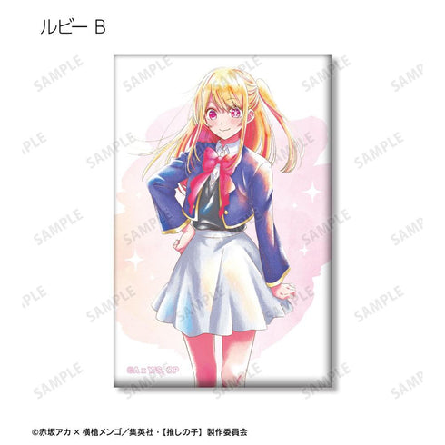 《【我最爱的孩子】》收藏卡 Ani-Art aqua label 方形徽章(单位/盒)【202608 再版】