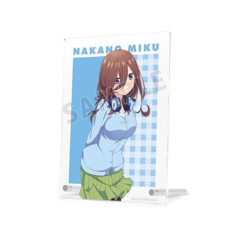 『五等分の花嫁∽』中野三玖 ダブルアクリルパネル【202501再販】