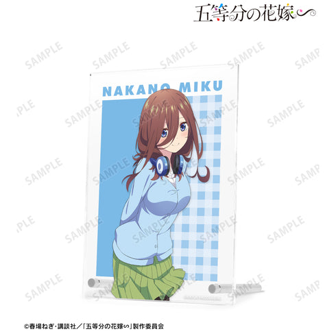 『五等分の花嫁∽』中野三玖 ダブルアクリルパネル