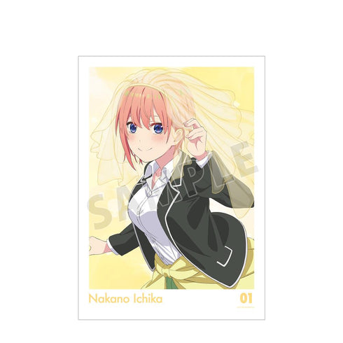 『五等分の花嫁∽』中野一花 A3マット加工ポスター【202501再販】