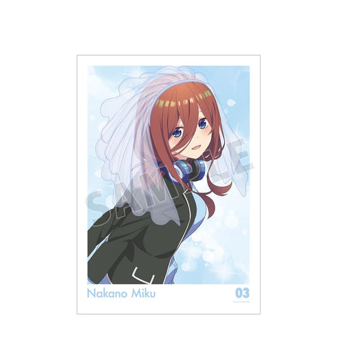 『五等分の花嫁∽』中野三玖 A3マット加工ポスター【202501再販】