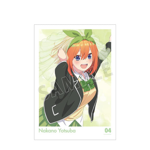 『五等分の花嫁∽』中野四葉 A3マット加工ポスター【202501再販】