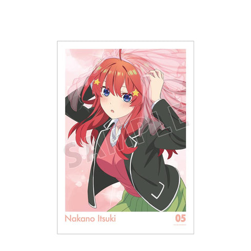 『五等分の花嫁∽』中野五月 A3マット加工ポスター【202501再販】