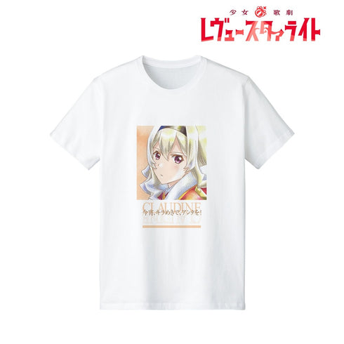 『少女☆歌劇 レヴュースタァライト』西條クロディーヌ Ani-Art aqua label 台詞Tシャツメンズ【202609再販】