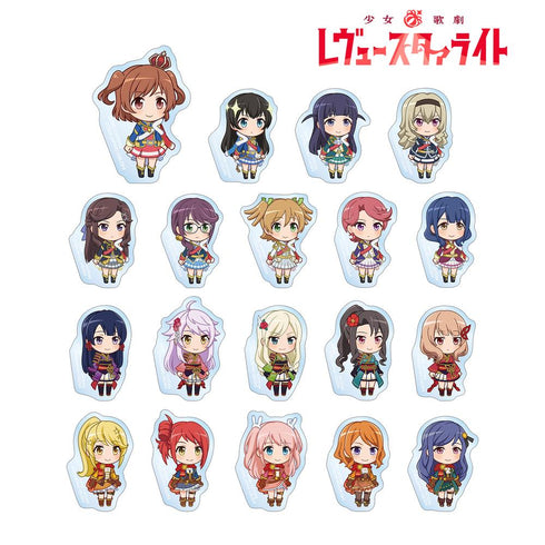 『少女☆歌劇 レヴュースタァライト -Re LIVE-』トレーディングアクリルステッカー ver.A(単位/BOX)【202601再販】