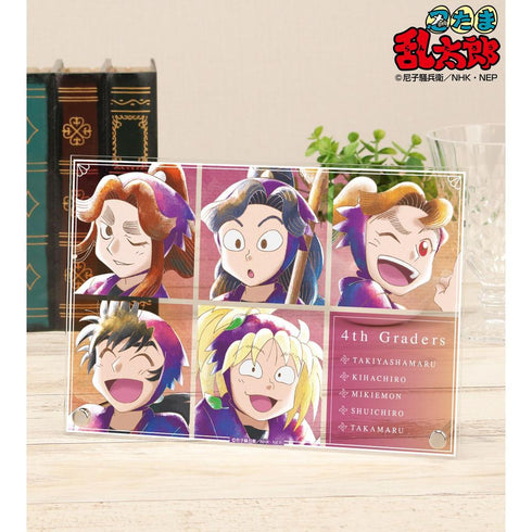 《忍者乱太郎》四年级生 Ani-Art aqua label 第一弹 A5亚克力板【202605再版】