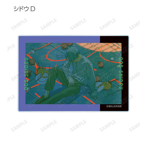 『MILGRAM -ミルグラム-』トレーディング MV アクリルカード シドウ『トリアージ』(単位/BOX)【202601再販】