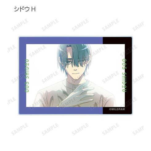 『MILGRAM -ミルグラム-』トレーディング MV アクリルカード シドウ『トリアージ』(単位/BOX)【202601再販】