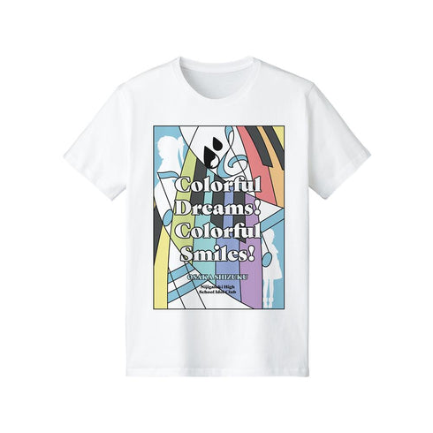 『ラブライブ!虹ヶ咲学園スクールアイドル同好会』桜坂 しずく Colorful Dreams! Colorful Smiles! 楽曲イメージTシャツメンズ【202503再販】