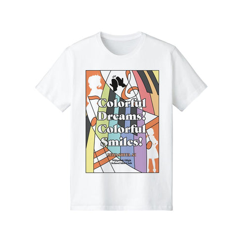 『ラブライブ!虹ヶ咲学園スクールアイドル同好会』宮下 愛 Colorful Dreams! Colorful Smiles! 楽曲イメージTシャツメンズ【202503再販】