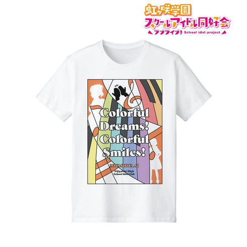 『ラブライブ!虹ヶ咲学園スクールアイドル同好会』宮下 愛 Colorful Dreams! Colorful Smiles! 楽曲イメージTシャツレディース【202503再販】