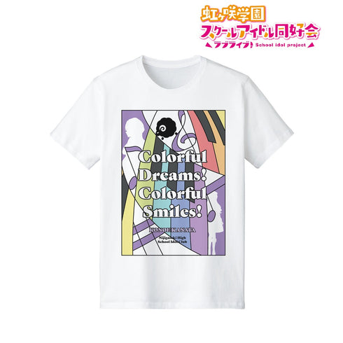 『ラブライブ!虹ヶ咲学園スクールアイドル同好会』近江 彼方 Colorful Dreams! Colorful Smiles! 楽曲イメージTシャツメンズ【202406再販】