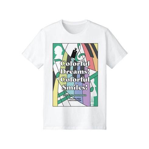 『ラブライブ!虹ヶ咲学園スクールアイドル同好会』三船 栞子 Colorful Dreams! Colorful Smiles! 楽曲イメージTシャツレディース【202503再販】