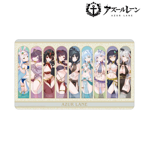 『アズールレーン』描き起こしイラスト 集合 踊り子ver. マルチデスクマット【202408再販】