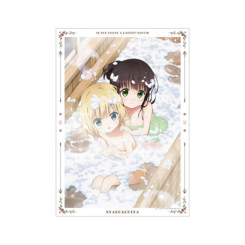 『ご注文はうさぎですか? BLOOM』千夜&シャロ A3マット加工ポスター ver.A【202604再販】