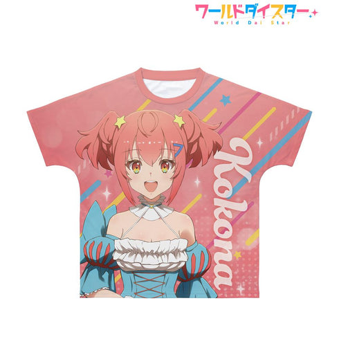 『ワールドダイスター』鳳 ここな フルグラフィックTシャツユニセックス【202501再販】
