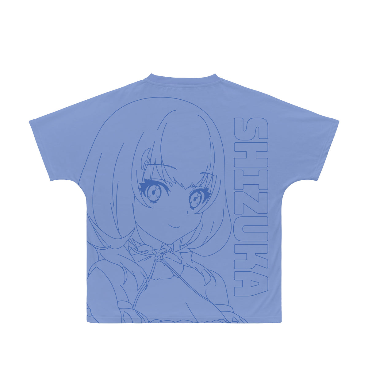 TVアニメ『ワールドダイスター』 静香 フルグラフィックTシャツユニセックス – Anime Store JP