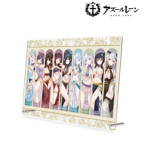『アズールレーン』描き起こしイラスト 集合 踊り子ver. A4アクリルパネル【202408再販】
