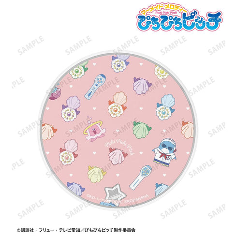 『ぴちぴちピッチ』モチーフ柄 サークル型Qi対応充電器【202408再販】