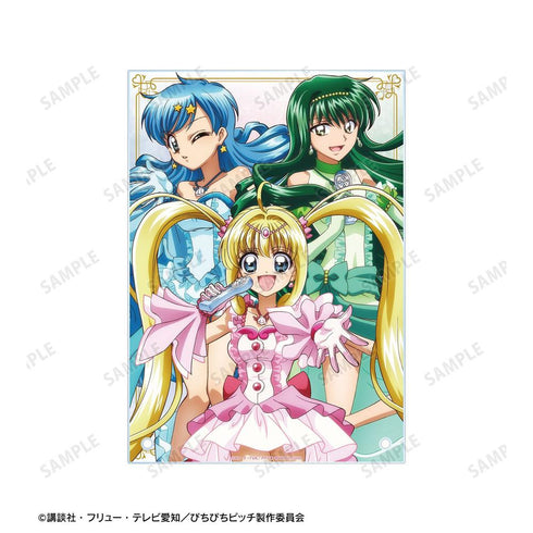 『ぴちぴちピッチ』描き下ろしイラスト 集合 20th Anniversary ver. A5アクリルパネル【202606再販】