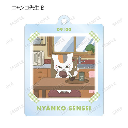 『夏目友人帳』描き下ろしイラスト ニャンコ先生の1日ver. トレーディングアクリルキーホルダー(単位/BOX)【202602再販】