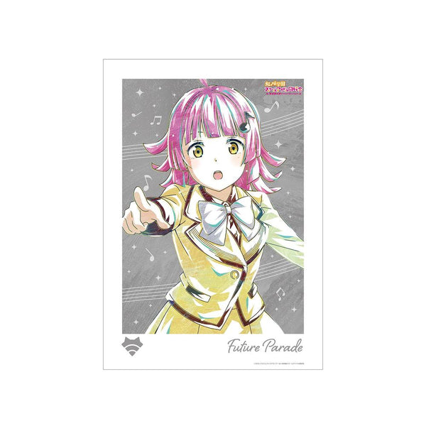 『ラブライブ!虹ヶ咲学園スクールアイドル同好会』天王寺 璃奈 Ani-Art A3マット加工ポスター【202605再販】