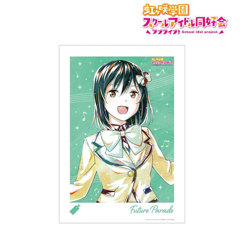 《Love Live! 虹咲学园校园偶像同好会》三船栞子 Ani-Art A3哑光处理海报【202605再版】