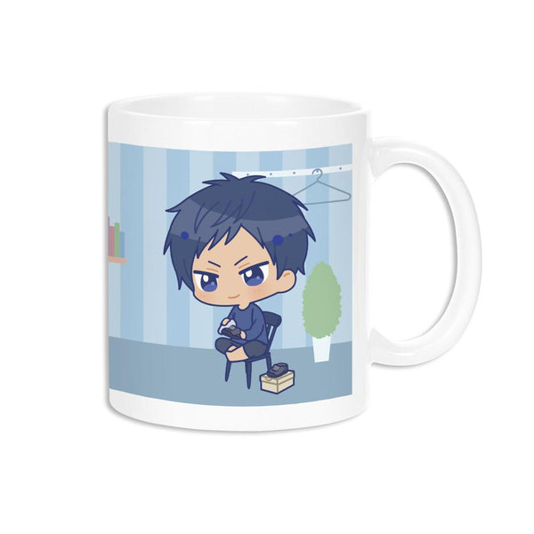 『黒子のバスケ』青峰大輝 ちびキャラ 朝のひとときver. マグカップ【202508再販】