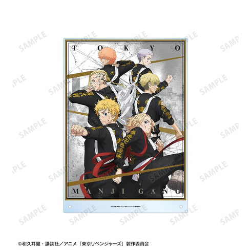 《东京复仇者》全新绘制插画 东京卍会 集合 战斗背影版 A4亚克力板【202608再版】