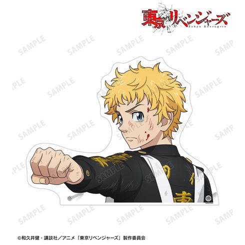 《东京复仇者》全新绘制插画 花垣武道 战斗背影版 特大异形切割亚克力板【202608再版】