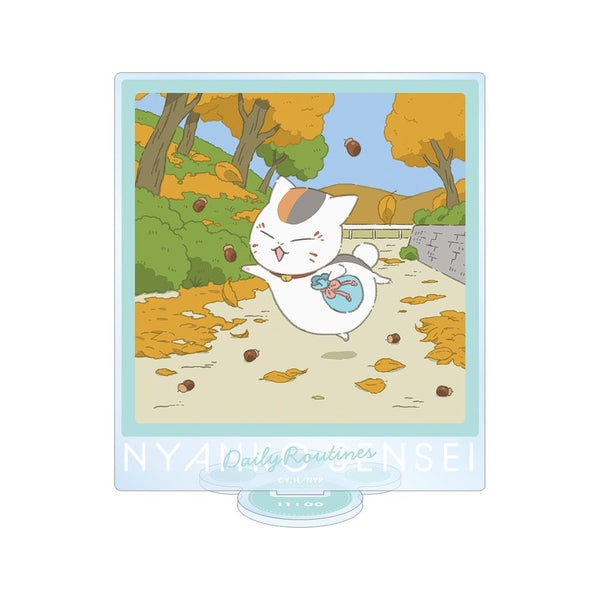 『夏目友人帳』描き下ろしイラスト 11時のニャンコ先生 ニャンコ先生の1日ver. BIGアクリルスタンド【202602再販】