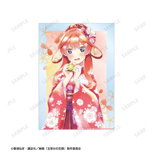 『五等分の花嫁』描き下ろしイラスト 中野五月 桜和装ver. Ani-Art aqua label A4アクリルパネル【202501再販】