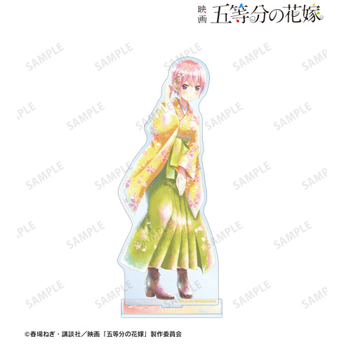 『映画 五等分の花嫁』描き下ろしイラスト 中野一花 桜和装ver. Ani-Art aqua label BIGアクリルスタンド