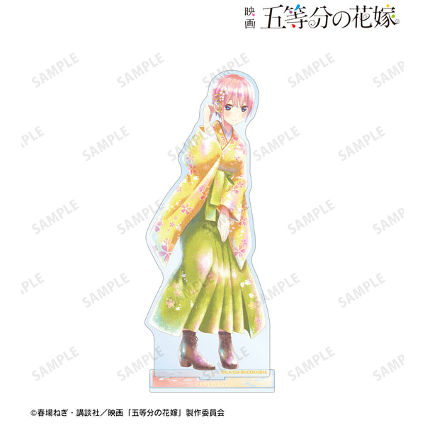 『映画 五等分の花嫁』描き下ろしイラスト 中野一花 桜和装ver. Ani-Art aqua label BIGアクリルスタンド
