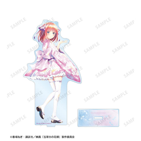 『五等分の花嫁』描き下ろしイラスト 中野二乃 桜和装ver. Ani-Art aqua label BIGアクリルスタンド【202501再販】