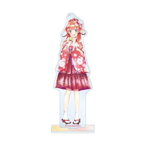 『五等分の花嫁』描き下ろしイラスト 中野五月 桜和装ver. Ani-Art aqua label BIGアクリルスタンド【202501再販】