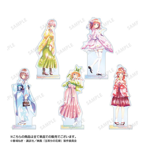 『五等分の花嫁』描き下ろしイラスト 中野五月 桜和装ver. Ani-Art aqua label BIGアクリルスタンド【202501再販】