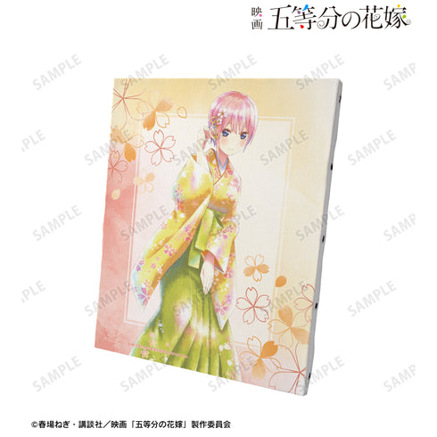 『映画 五等分の花嫁』描き下ろしイラスト 中野一花 桜和装ver. Ani-Art aqua label キャンバスボード
