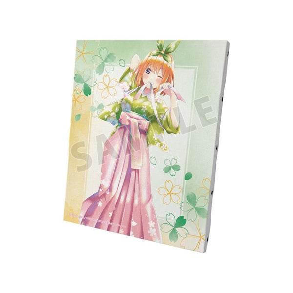 『五等分の花嫁』描き下ろしイラスト 中野四葉 桜和装ver. Ani-Art aqua label キャンバスボード【202501再販】