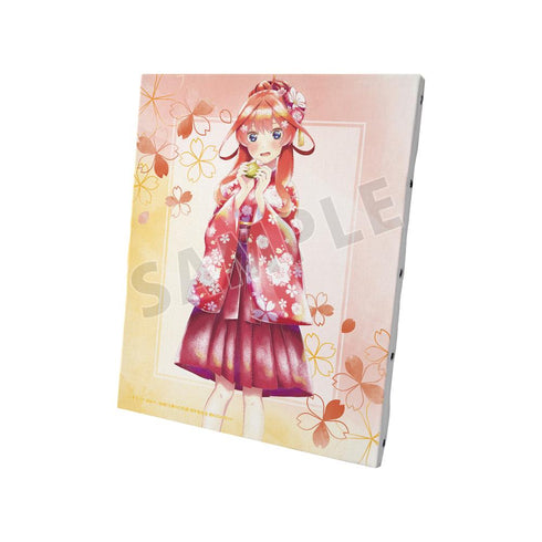 『五等分の花嫁』描き下ろしイラスト 中野五月 桜和装ver. Ani-Art aqua label キャンバスボード【202501再販】