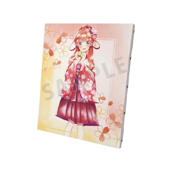 『五等分の花嫁』描き下ろしイラスト 中野五月 桜和装ver. Ani-Art aqua label キャンバスボード【202501再販】