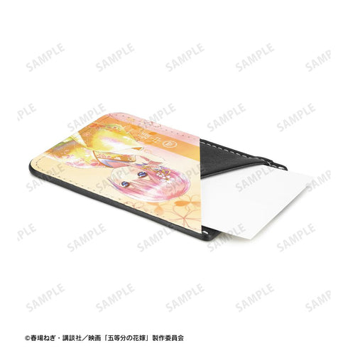 『五等分の花嫁』描き下ろしイラスト 中野一花 桜和装ver. Ani-Art aqua label スマホカードポケット【202501再販】