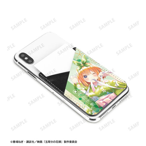 『五等分の花嫁』描き下ろしイラスト 中野四葉 桜和装ver. Ani-Art aqua label スマホカードポケット【202501再販】
