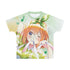 『五等分の花嫁』描き下ろしイラスト 中野四葉 桜和装ver. Ani-Art aqua label フルグラフィックTシャツユニセックス【202501再販】