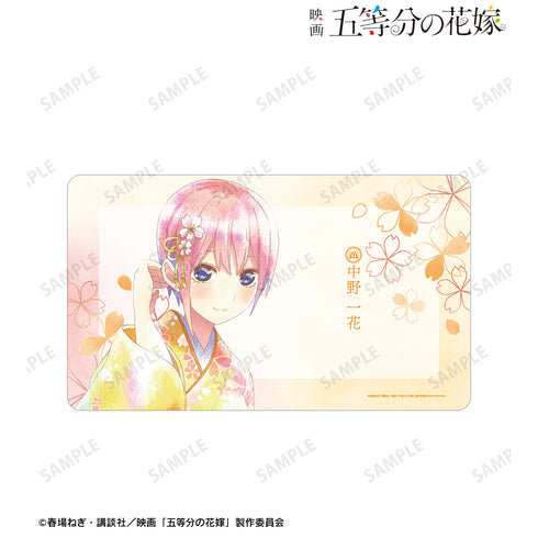『映画 五等分の花嫁』描き下ろしイラスト 中野一花 桜和装ver. Ani-Art aqua label マルチデスクマット