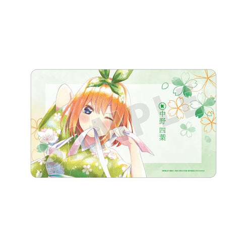 『五等分の花嫁』描き下ろしイラスト 中野四葉 桜和装ver. Ani-Art aqua label マルチデスクマット【202501再販】