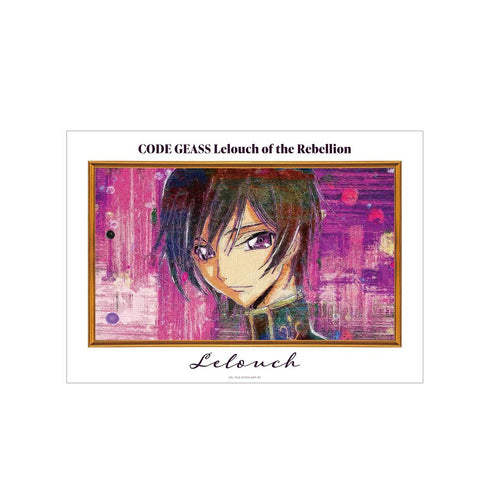 『コードギアス 反逆のルルーシュ』ルルーシュ grunge CANVAS A3マット加工ポスター ver.B【202511再販】