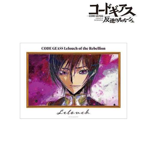 《Code Geass 反叛的魯路修》魯路修 grunge CANVAS A3 霧面處理海報 ver.F【202605 再版】