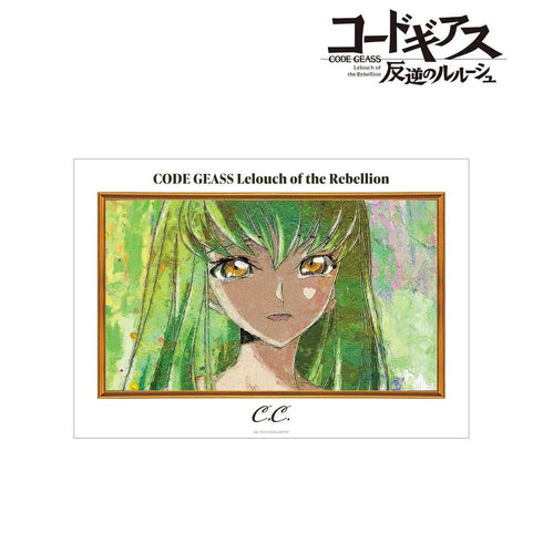 《Code Geass 反叛的魯路修》C.C. grunge 帆布 A3 霧面加工海報【202605 再版】